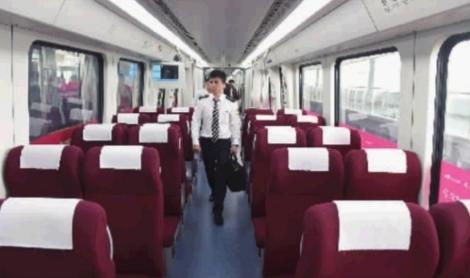 長沙磁浮快線車廂內(nèi)列車WiFi覆蓋場景圖